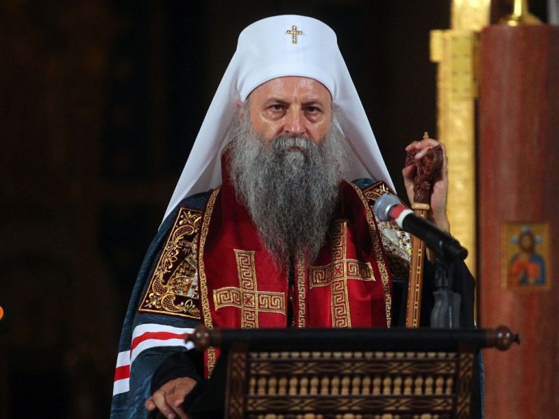 PATRIARCH PORFIRIJE SENT A LETTER TO TRUMP, PUTIN AND THE POPE: “Do not allow the Serbian people to be expelled from Kosovo!”