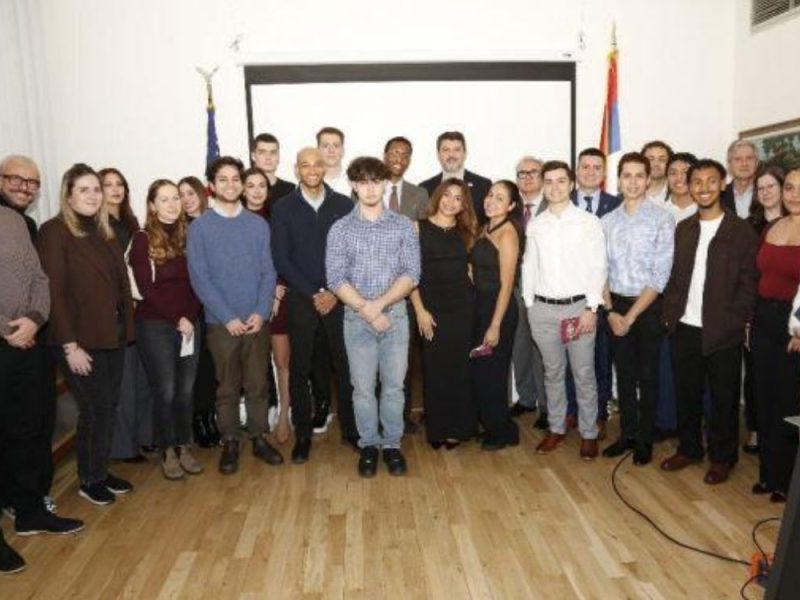 SUMMIT IN THE CONSULATE OF SERBIA: Serbian and American students exchanged ideas in the heart of Manhattan!