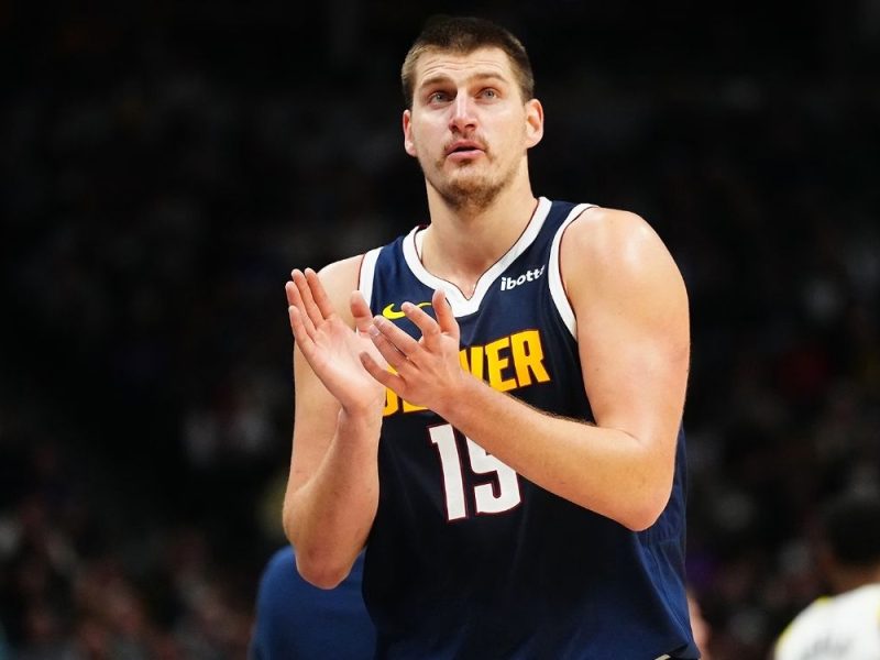 CYRILLIC ARRIVED IN DENVER: Look how the Nuggets invited fans from Serbia to vote for Jokić!