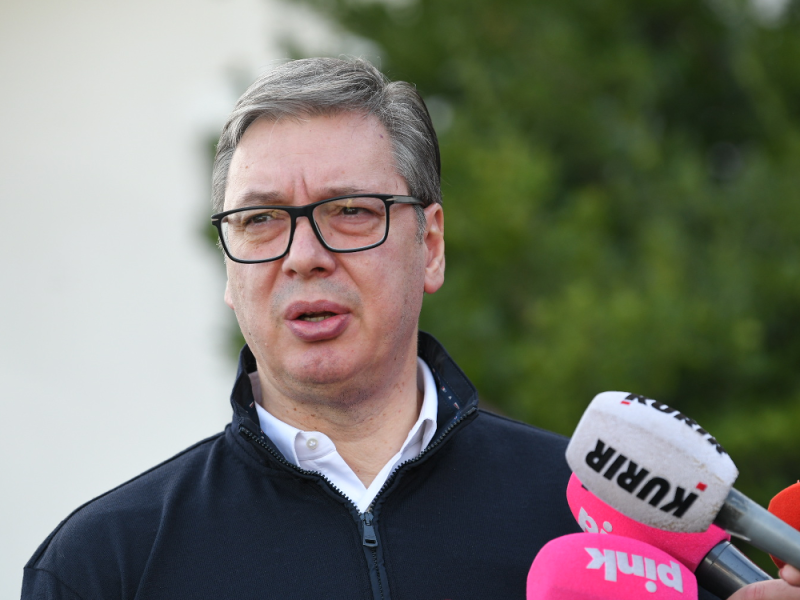 VUČIĆ: I would like them to prosecute me for the General Staff building, the ugliest building that was built in Serbia