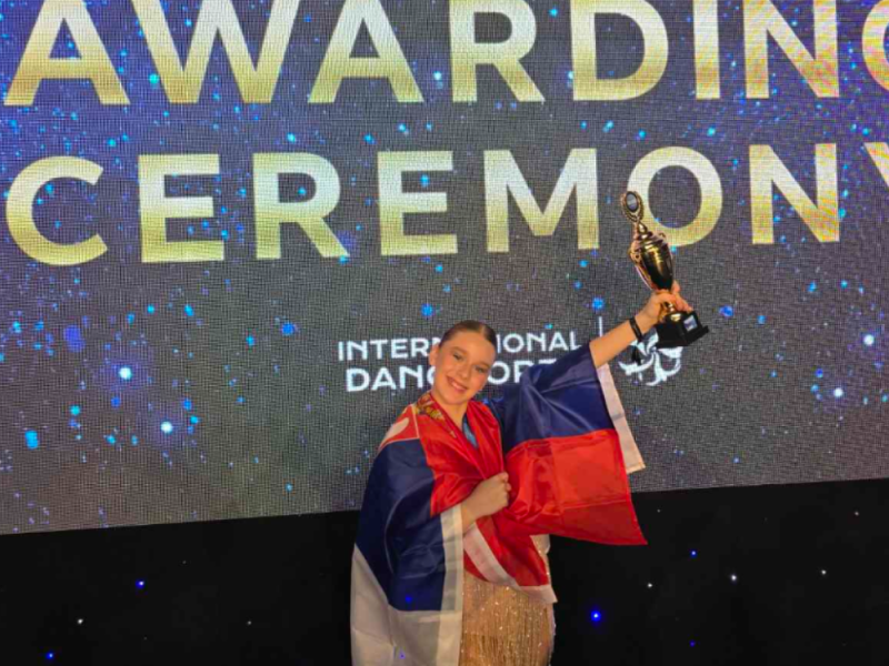 BRAVO, EMILIJA! Girl from Niš is the European champion in contemporary dance and musical! (PHOTO)
