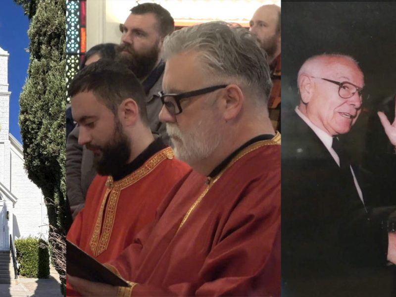 ALL THE WONDERS OF THE OLDEST SERBIAN CHURCH IN AMERICA: At the Altar Serve 3 U.S. Marines Guarding the Relics of a Serbian Saint, and Hollywood Made a Hit Movie About Its Leader Clooney! (VIDEO)