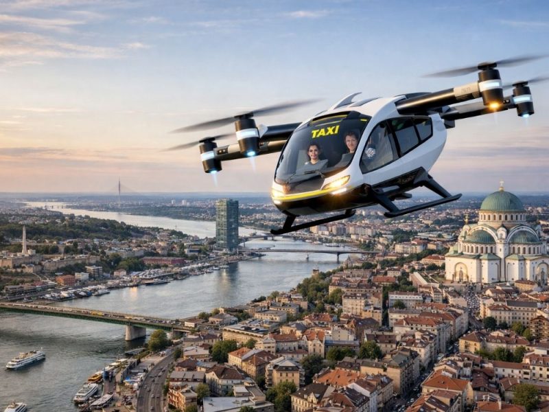 CONTRACT SIGNED WITH THE AMERICANS: Serbia is getting 25 flying taxis, here is when they will be presented!