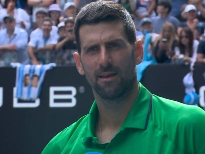 “I AM CREATING MY OWN HISTORY, I WANT A FIGHT FOR THE TROPHY”: Djokovic spoke about the problems and the clash with Sinner!