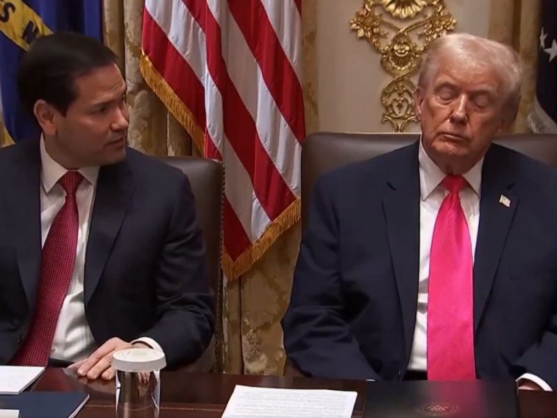 “IT WAS PRETTY BORING”: Donald Trump Responds to Rumors That He Fell Asleep at a Meeting! (VIDEO)
