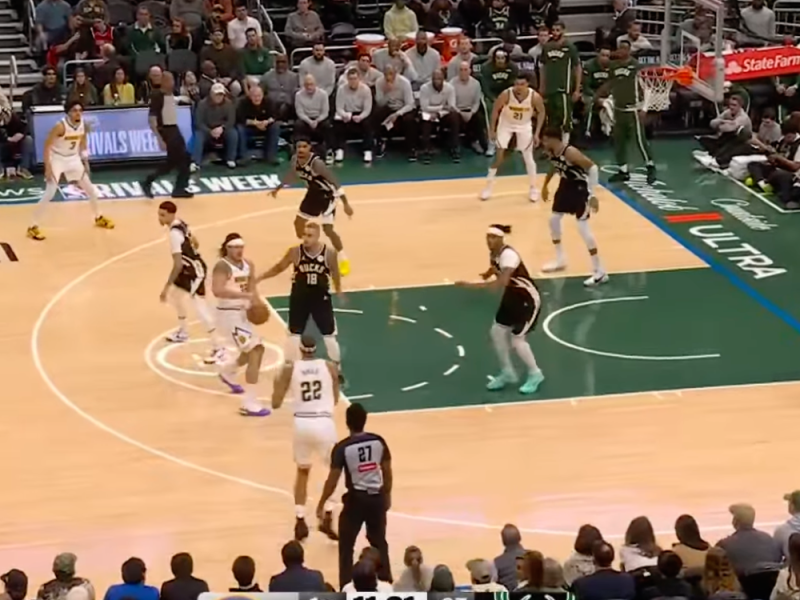 DENVER SHOCKS MILWAUKEE: The Nuggets played without their entire starting five and won, the man who “warms the bench” caught fire!