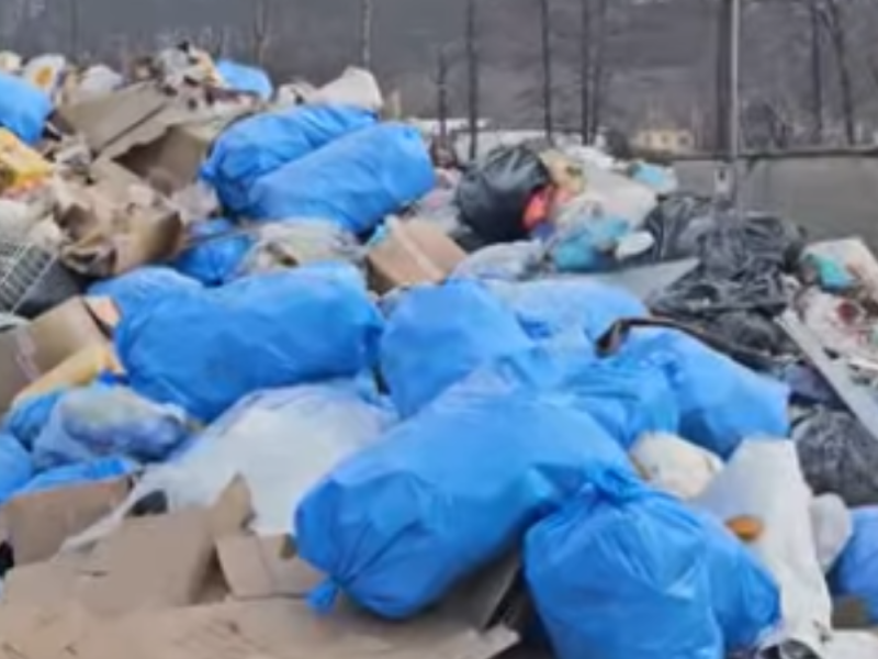 ECOLOGICAL CATASTROPHE IN IVANJICA: Huge illegal landfill at the entrance to the city, in the middle of an air spa and UNESCO reserve! (VIDEO)