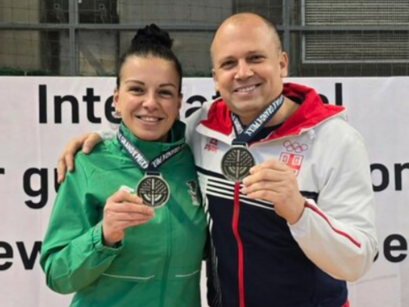 SERBIAN SHOOTERS TRIUMPHED IN SOFIA: Damir Mikec and Anastasija Živković won gold medals! (PHOTO)