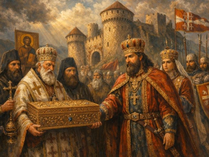 HEAVENLY ALLY IN THE AGE OF RUIN: How Despot Đurađ stole the relics of Saint Luke and brought them to Serbia!