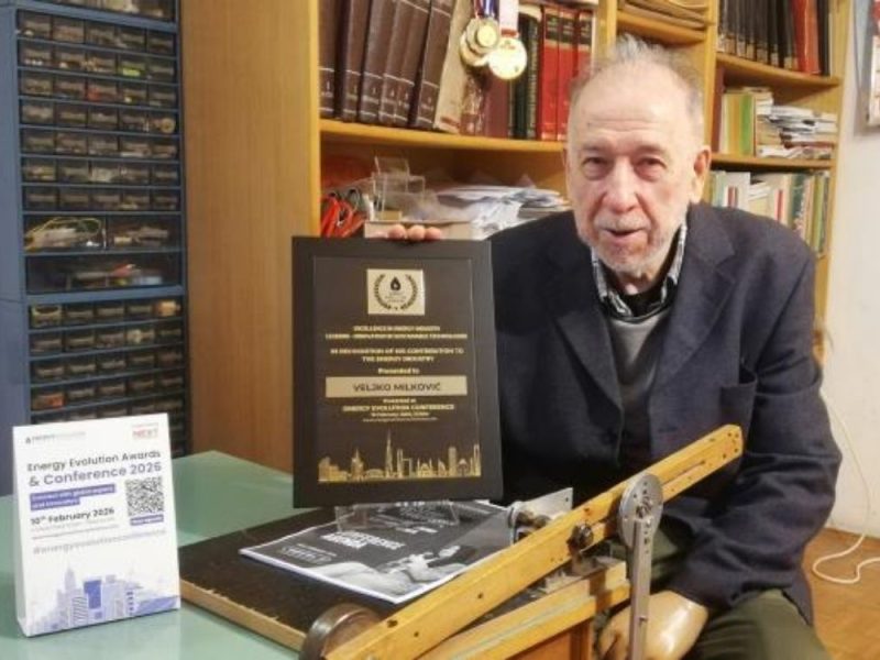 VELJKO IS A LEADER OF INNOVATION IN ENERGETICS: Serbian inventor won a prestigious award in Dubai!