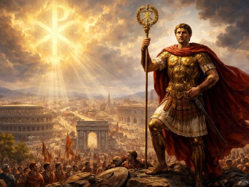 FROM NIŠ TO CONSTANTINOPLE: The Life and Legacy of Constantine the Great, the Roman Emperor Who Created Europe!
