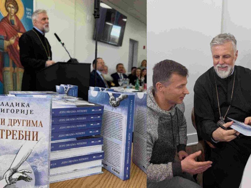 BISHOP PROMOTES BOOK ON DEPRESSION IN CHICAGO: Grigorije Speaks on Taboo Topics and Tells Serbs, “The Lambs Will Ultimately Defeat the Wolf!” (VIDEO)