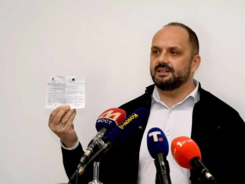 BECAUSE OF THE MESSAGE “PEACE OF GOD, CHRIST IS BORN”: The Mayor of North Mitrovica receives a court summons!