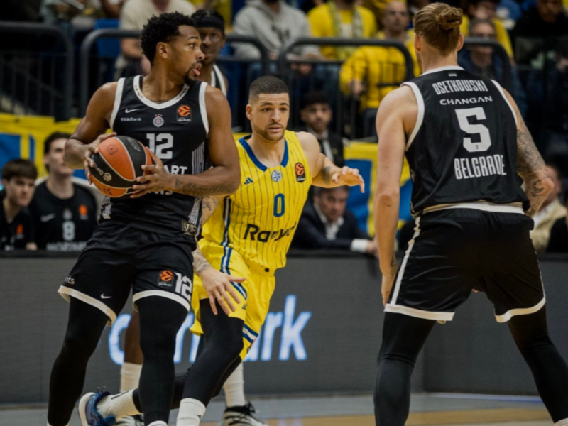 SHOCKING DEFEAT FOR PARTIZAN: Maccabi at the buzzer overthrew the black and whites in Tel Aviv! (VIDEO)