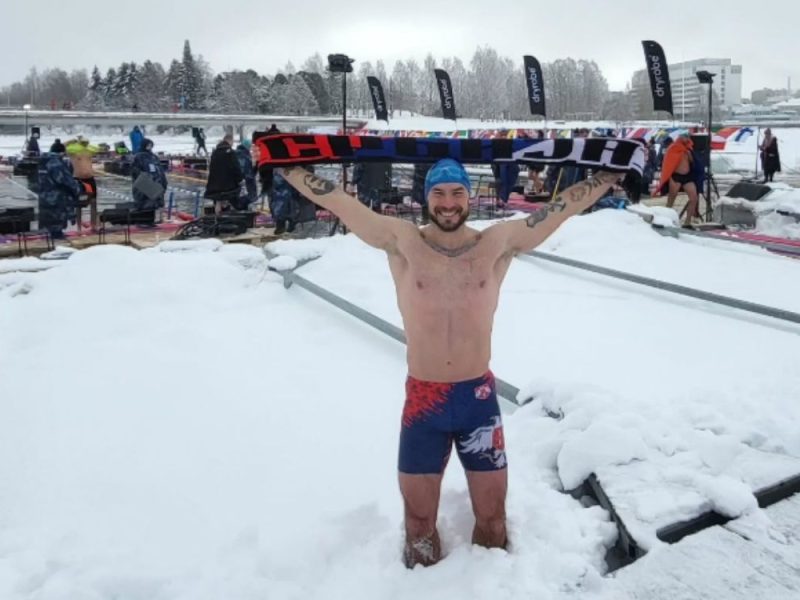 INCREDIBLE FEAT BY SERB IN FINLAND: Marko swam in minus 20 degrees, survived excruciating cramps, and reached bronze! (VIDEO)