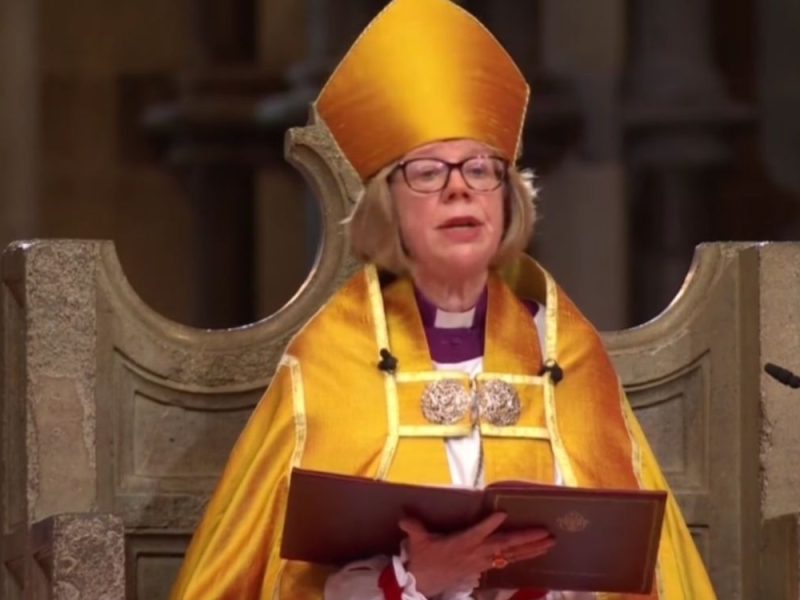 FIRST WOMAN AT THE HEAD OF THE CHURCH OF ENGLAND: Sara Mullally enthroned as Archbishop of Canterbury! (VIDEO)