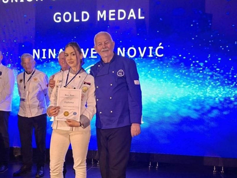 GREAT SUCCESS IN CROATIA: Serbian students won three gold and one silver medal at an international culinary competition!