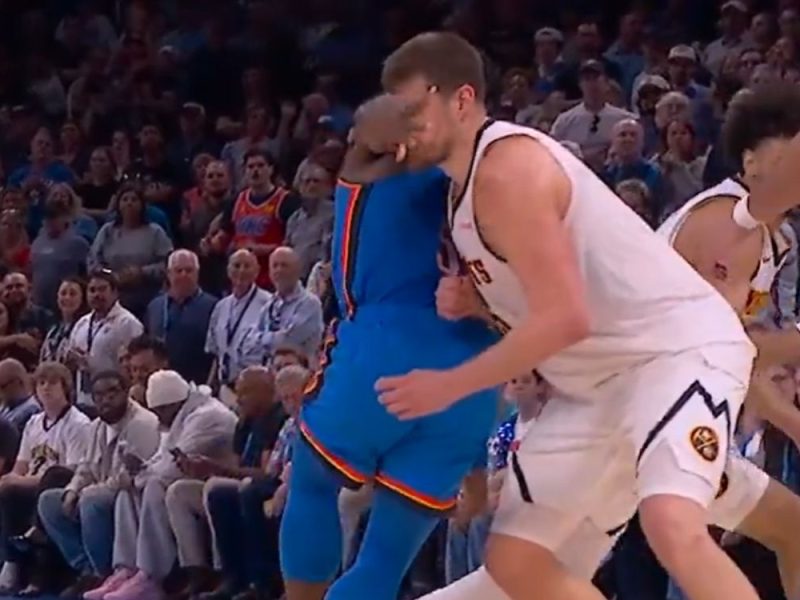 “I DIDN’T WANT TO HIT HIM, MY HANDS FLY EVERYWHERE”: Dort publicly apologized to Jokic for the dirty move! (VIDEO)