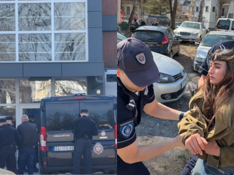 POLICE PREVENTED DAUGHTER FROM SEEING HER FATHER: Heartbreaking scenes in front of the court in Loznica before the hearing of farmer Zlatko Kokanovic! (VIDEO)