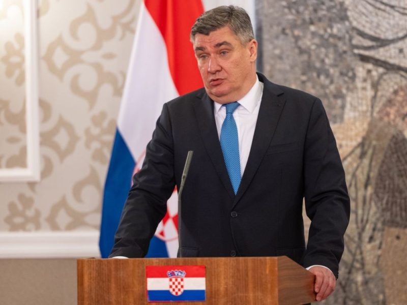 ZORAN MILANOVIĆ: We live in a time of barbarism, violence and contempt for international law, Croatia should recognize Palestine!
