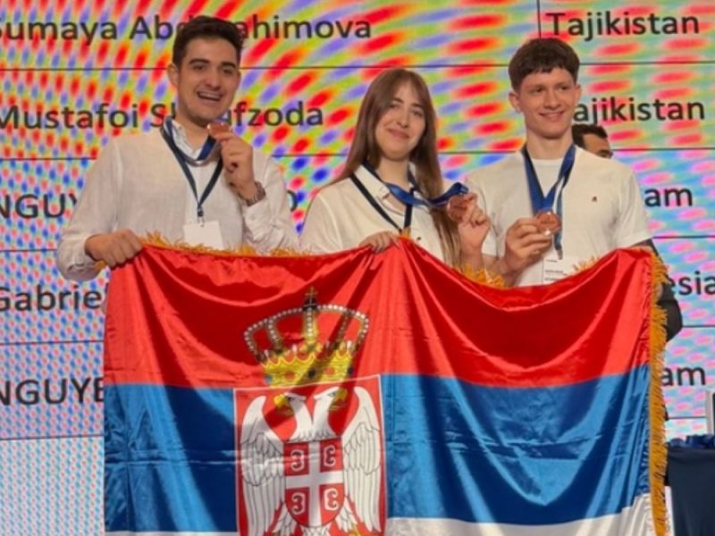 NINE MEDALS FOR SERBIA: Great success of our students at the international science olympiad in Singapore!