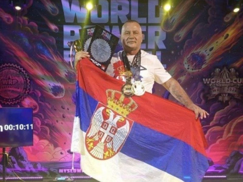 SERBIA HAS A WORLD CHAMPION IN POWERLIFTING: Živorad lifted 200 kilograms and won gold in Poland!