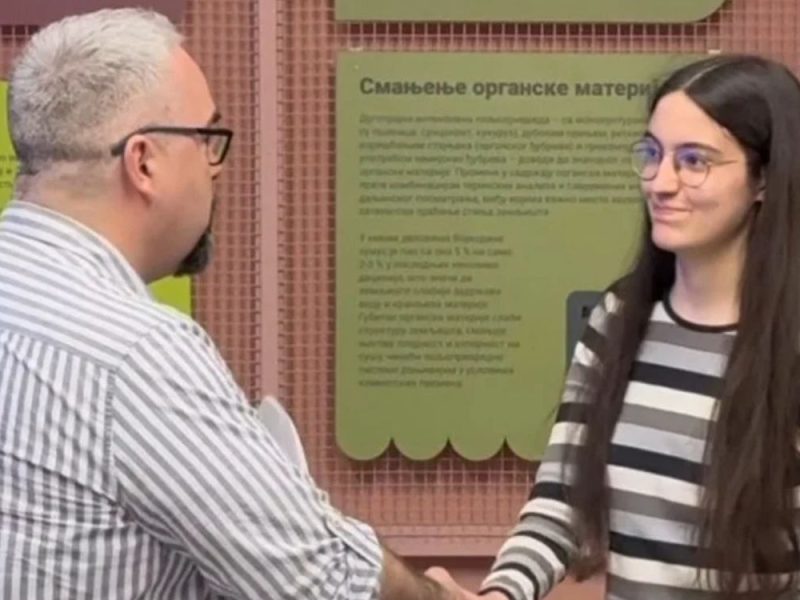 BRAVO, ISKRA! A high school student from Belgrade is one of 108 girls who will build and launch a satellite for lunar research!