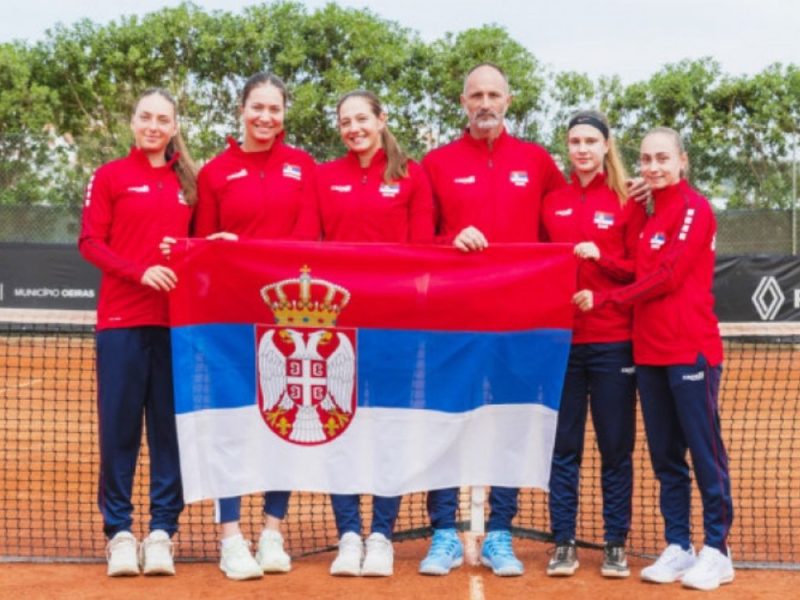SERBIA CRUSHES EVERYTHING IN ITS PATH: Our female tennis players taught the Lithuanians a lesson, one step away from the playoffs for the World Group!