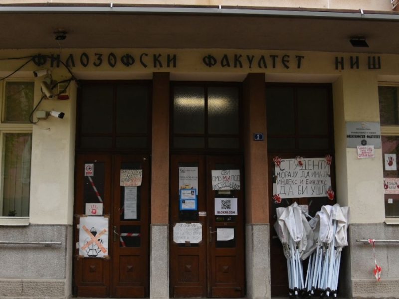 “THEY WANT TO TAKE WHAT WE HAVE BEEN CREATING FOR DECADES”: The Faculty of Philosophy in Niš sued the Government of Serbia!