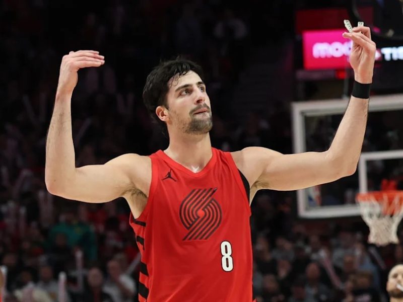DENI AVDIJA HERO OF PORTLAND: The son of a Zvezda legend led his team to the NBA playoffs with baskets in the final seconds! (VIDEO)