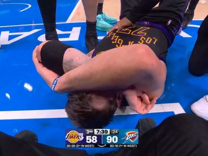 PANIC IN LOS ANGELES: Oklahoma smashed the Lakers, but what happened to Doncic is the real reason for concern!