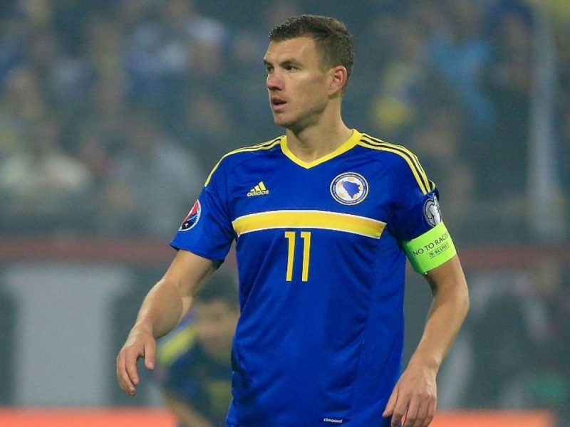 DZEKO DID NOT EXPECT THIS: Bosnian ace visited Belgrade after historical success, here is the surprise they prepared for him! (PHOTO)