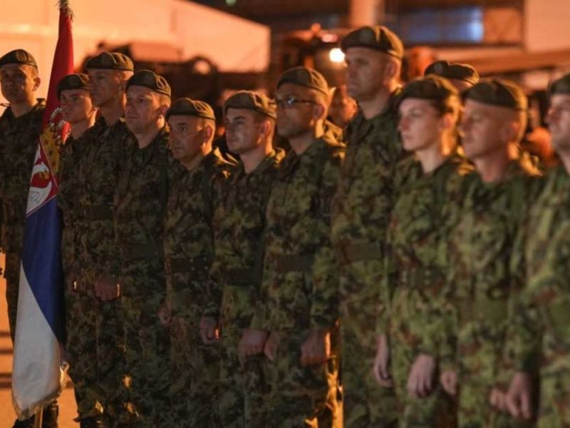 RETURN FROM THE MIDDLE EAST: Thirty Serbian soldiers arrived home after a peacekeeping mission in Lebanon! (VIDEO)