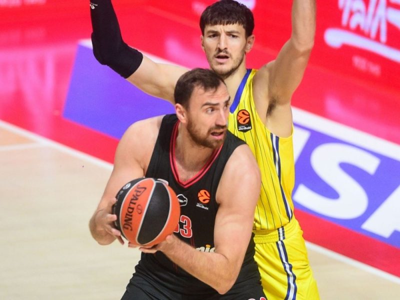 EUROLEAGUE PAYS GREAT TRIBUTE TO THE SERB: Nikola Milutinov selected for the ideal starting five of the season!