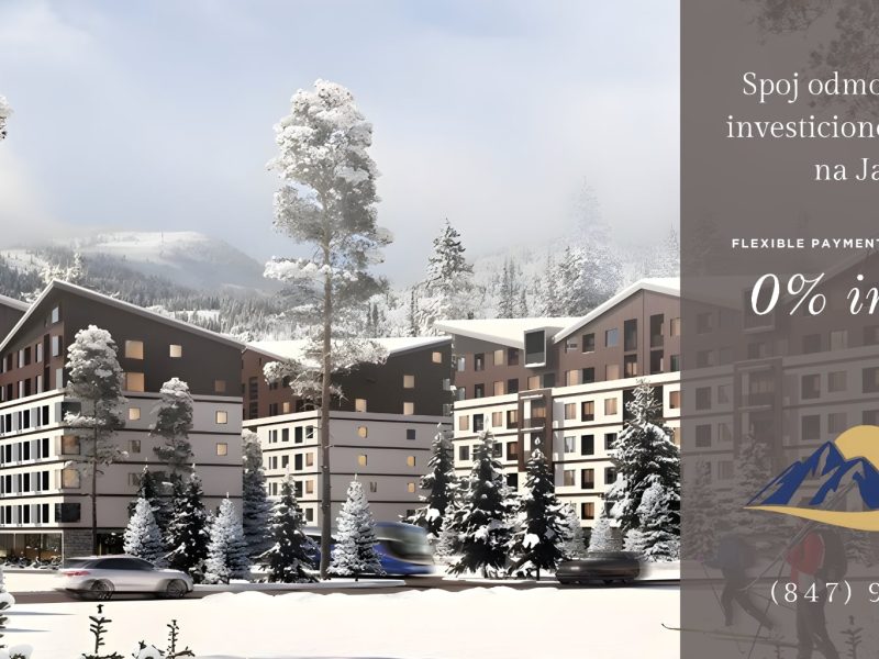 BUY A LUXURY APARTMENT ON JAHORINA! “Snježna dolina” can be your base in the Balkans, but also a great investment! Large discount for early buyers! (VIDEO)