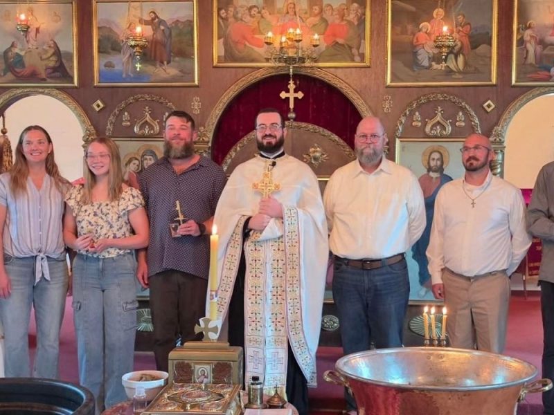 WONDERFUL EASTER NEWS FROM AMERICA: Father Toma converted 9 Americans to Orthodoxy in a single day! (VIDEO + PHOTO)