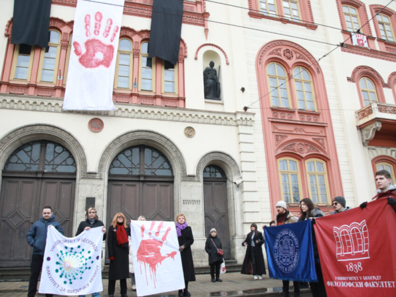 SEARCH OF THE RECTORATE LASTED NINE HOURS: Rector Đokić’s lawyer claims there is no evidence of any crime, the prosecution says “disputed items” were found!