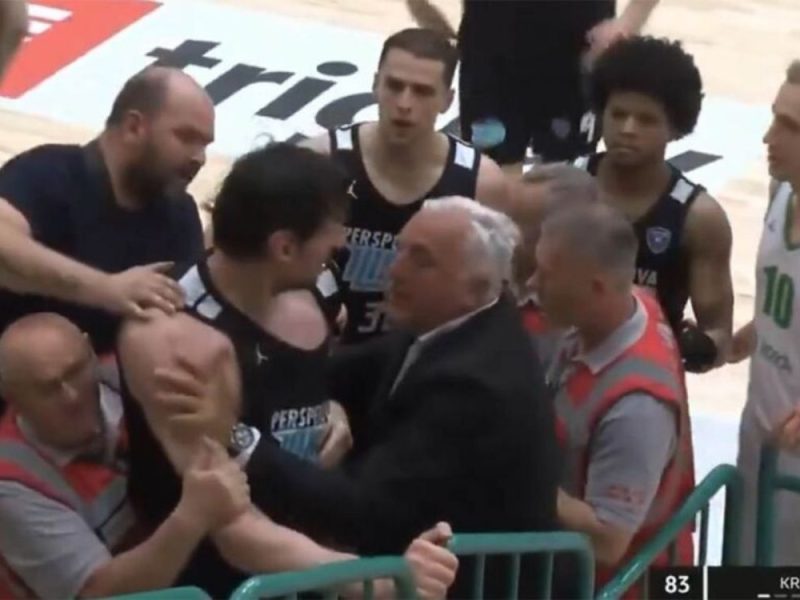 CHAOS IN SLOVENIA: Boban Marjanović wanted to fight with fans, Dončić prevented him! (VIDEO)