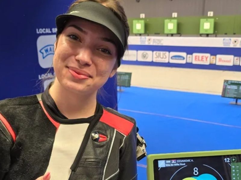 BRAVO, ANDJELIJA!: Serbian shooter won gold at the World Cup in Munich! (PHOTO)