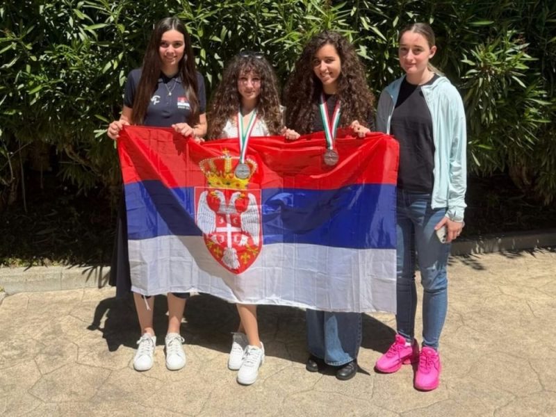 BRAVO, GIRLS! Schoolgirls from Serbia won two medals at the European Girls’ Olympiad in Informatics!