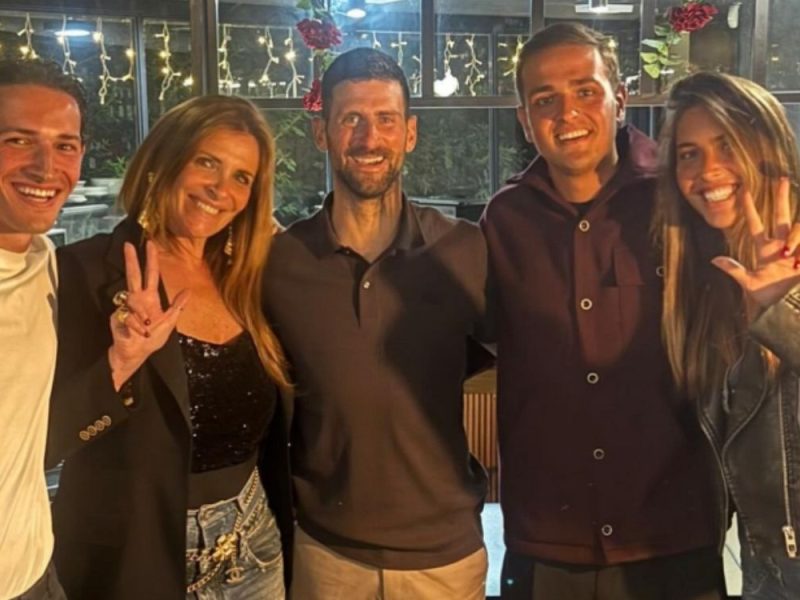 “OUR LEGEND, I LOVE YOU SERBIA”: Novak Đoković visited Miha’s family in Rome, Arianna shared photos!