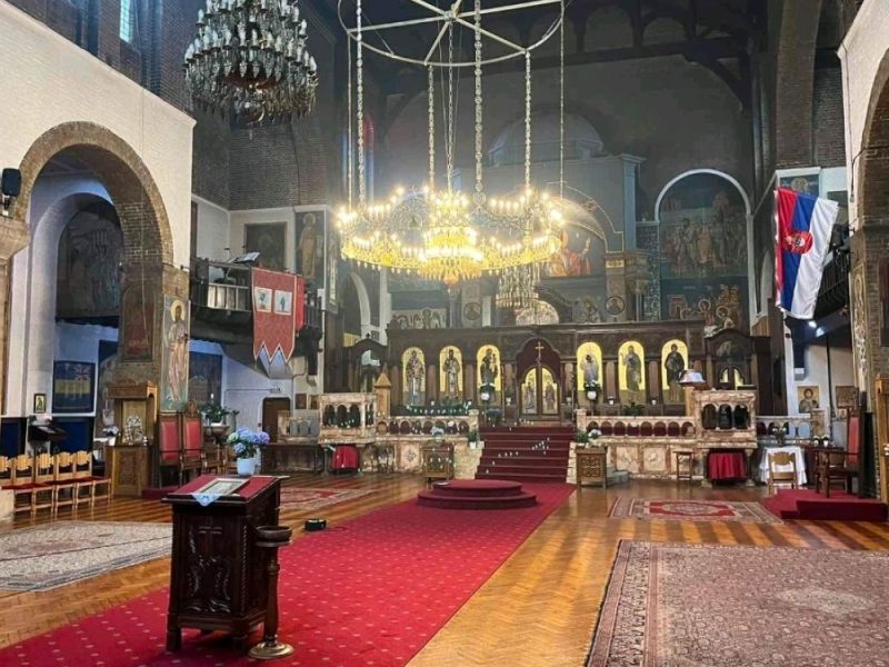 “A PLACE WHERE SERBS FEEL AT HOME ABROAD”: Saint Sava Church in London has been gathering our community for decades, and it is located right next to the home of Bishop Nikolaj!