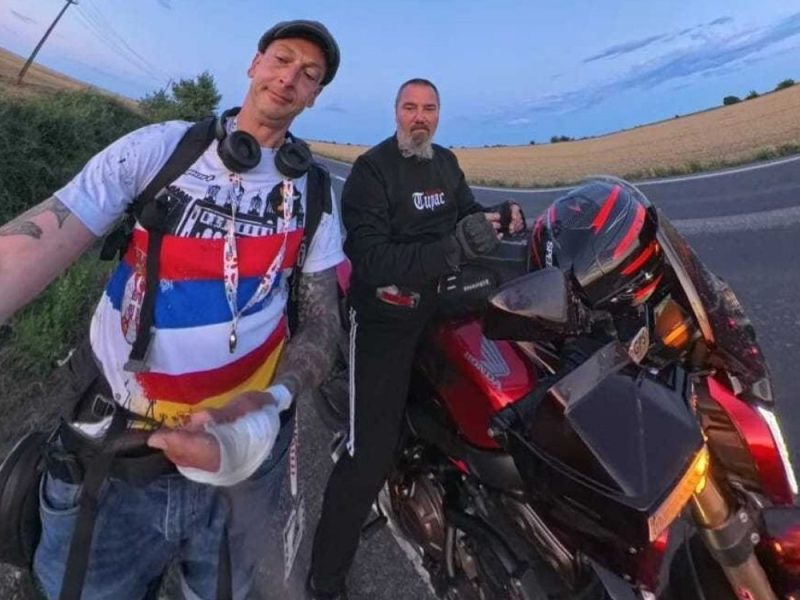 ON FOOT FROM ROMANIA TO THE ATLANTIC OCEAN: A Humanitarian Mission Across Europe by a Man from Niš! (VIDEO)
