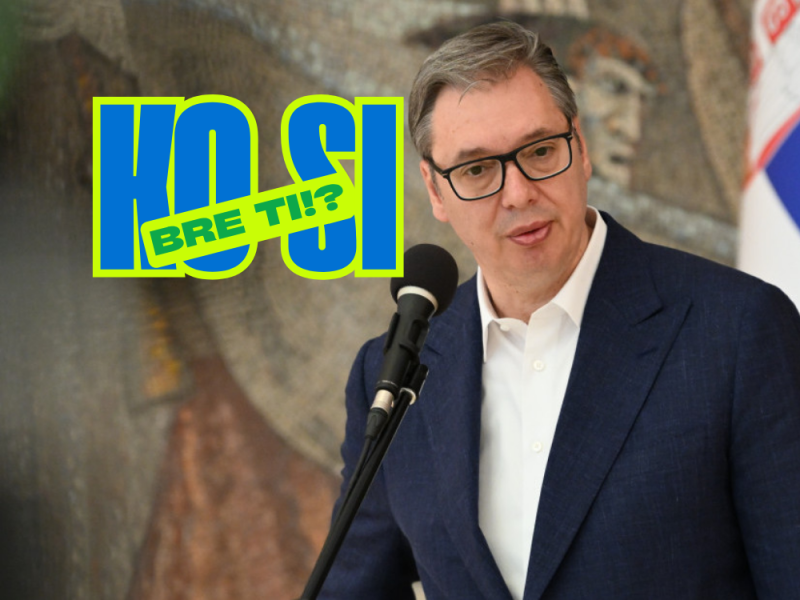 VUČIĆ COPIES OBAMA’S FORMULA: “WHO THE HELL ARE YOU?” Portal Coming for Reporting Arrogant Officials! (VIDEO)