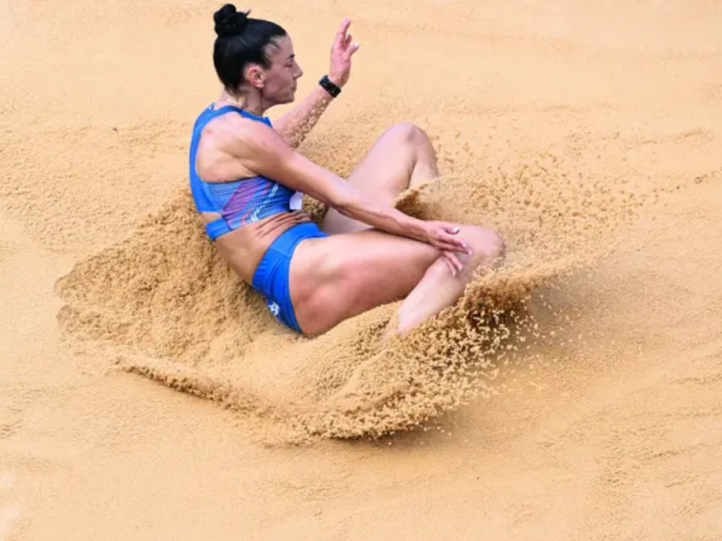 IVANA BACK ON TOP: Španović Wins Triple Jump at the Slovenian Championships!