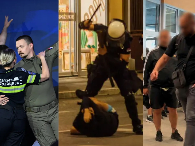 DANCE ROUTINES, TIES TO CRIME AND VIOLENCE AGAINST PROTESTERS DO NOT HELP THE REPUTATION OF THE SERBIAN POLICE: Harsh assessment by Der Standard!