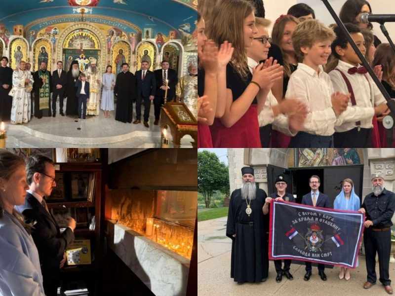 EMOTIONAL WELCOME FOR THE KARAĐORĐEVIĆ FAMILY IN THE LARGEST SERBIAN CHURCH IN AMERICA! Prince Filip: “My Family and I Best Understand Your Children, Who Are Growing Up Far from Their Homeland!” (PHOTO, VIDEO)
