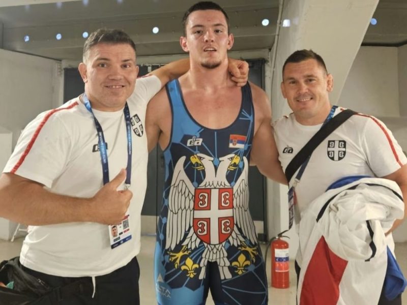 WELL DONE, ANDREJ! Young Serbian wrestler wins bronze medal at the World Championships in Baku!