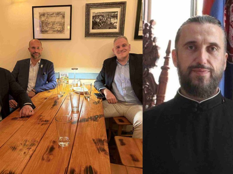 RIFT IN CHICAGO – FORMER COMRADES FROM THE SNO ACCUSE HIM: Father Saša Petrović “Changed His Tune” After Returning From Serbia, Asked Us to Support Vučić’s Opposition and Prevented Us From Voting!