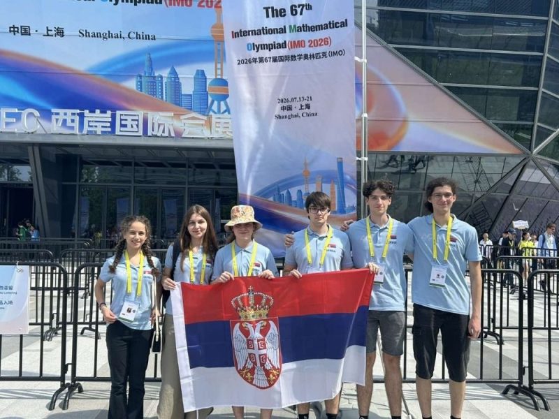 SERBIAN STUDENTS DOMINATED IN CHINA: Won gold, two silvers and three bronzes at the International Mathematical Olympiad!